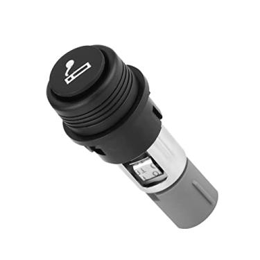 Imagem de Kavolet Montagem Mais Clara de Cigarro de Carros de Design de Níquel, de Níquel, 120W 12V, Desempenho Estável, Instalação Fácil, Ajuste Universal para a Maioria Dos Veículos, Conjunto