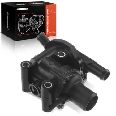 Imagem de Conjunto de Termostato de Refrigeração de Motor Premium Compatível com Ford Focus 2002-2004 Contour 1999-2000 Mercury Mystique 2.0L