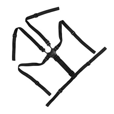 Imagem de Generic Cinto de Segurança para Bebês, Cinto de Segurança Durável de 5 Pontos para Carrinho de bebê, Alças Ajustáveis ​​para a Maioria das Cadeiras e Cadeiras Altas de