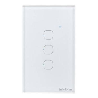 Imagem de Interruptor Inteligente Touch Wi-fi Ews 1003 3 Teclas Branco - INTELBR