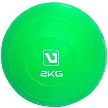 Imagem de Bola Tonificadora Liveup - Soft Ball Verde 2 Kg