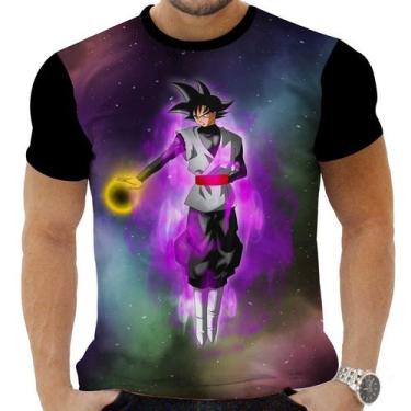 Imagem de Camiseta Camisa Personalizada Anime Clássico Dragon Ball Goku Black 21