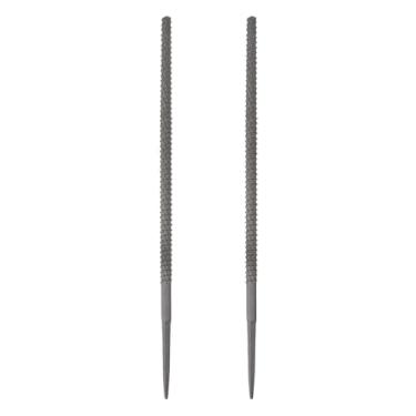 Imagem de HARFINGTON 2 peças de lixa de madeira de 15 cm de aço com corte redondo lima multifuncional para madeira, afiação, madeira, metal