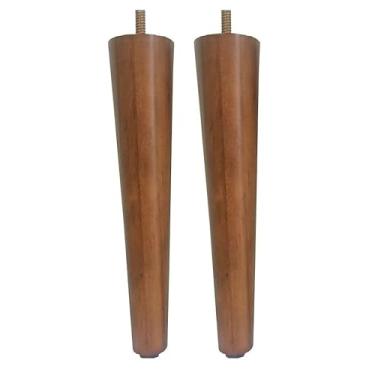 Imagem de Pé Palito 40cm Madeira Eucalipto Moveis Rosca 5/16 (2)