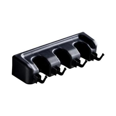 Imagem de Suporte De Plástico Para Vassouras E Rodos: Organizador Suspenso Para 