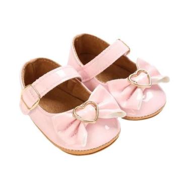 Imagem de Sapatos De Princesa Para Bebês De 0 a 1 Ano, Estilo Coreano, Antiderra