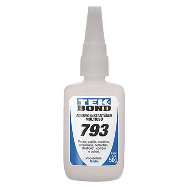 Imagem de Adesivo Instantâneo 793 Frasco 50G Tekbond Super Bonder