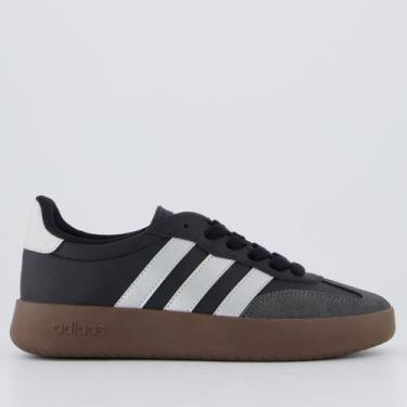 Imagem de Tênis Adidas Barreda Preto e Prata, 36
