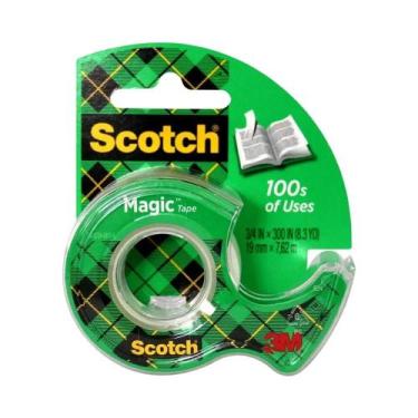Imagem de Dispensador De Fita Mágica 3M 105 Fita Invisível Para Casa, Escritório