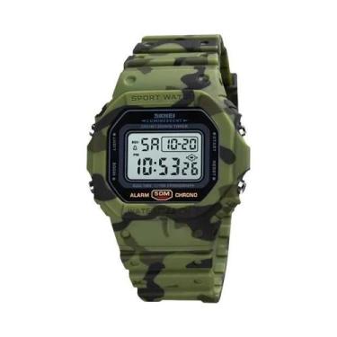 Imagem de Relógio Digital Esportivo Masculino De Luxo À Prova d'Água SKMEI 1628 