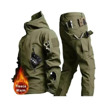 Imagem de Jaqueta Tática De Inverno Para Homens, Impermeável, Para Pesca, Caminh