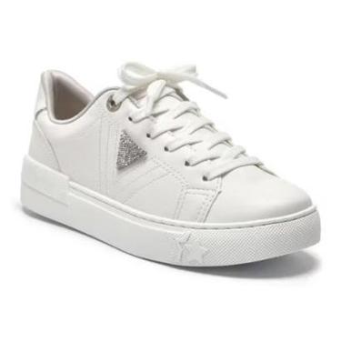 Imagem de Tênis Via Marte Feminino Branco Ref:122-010-Feminino