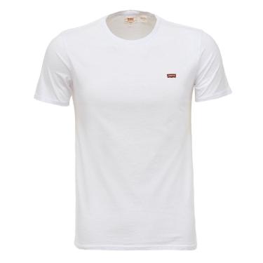 Imagem de Camiseta Básica Branca Masculina Levi`s 27606