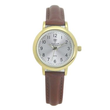 Imagem de Relógio Unissex Tuguir Analógico Imperium TG30506 Dourado e Marrom e Prata-Masculino