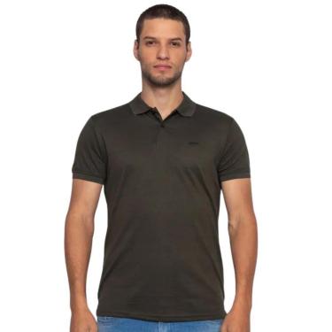 Imagem de Camisa Polo Masculina Fatal Verde Militar 30171-Masculino