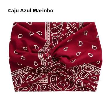 Imagem de Faixa De Cabelo Larga Torcida Boho Extra Grande Para Mulheres, Acessór