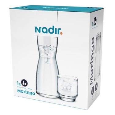 Imagem de Moringa Vidro 500ml Nadir Figueiredo com Copo 290ml Transparente