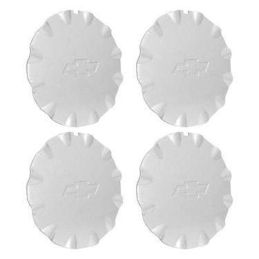 Imagem de Jogo Calota Central roda esportiva Zunky ZK-740 Chevrolet - DCAPS