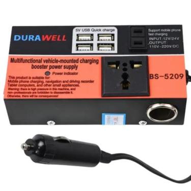 Imagem de Inversor De Tensão 12V 24V Bivolt USB - Rick Imports