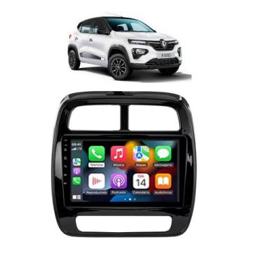 Imagem de Kit Multimídia Kwid Life Zen 2023 / 2026 Android 9 Pol 2/32Gb Carplay 
