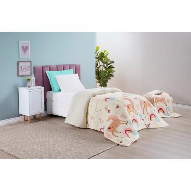 Imagem de Kit Coberdrom Bouti Kids Solteiro + jogo de lençol + porta travesseiro