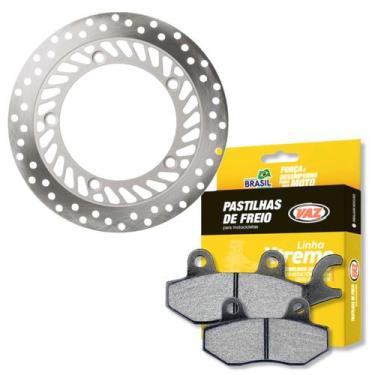 Imagem de Disco de Freio Dianteiro Cb 300r Sem Abs Com Pastilhas Vaz - GP7 / VAZ
