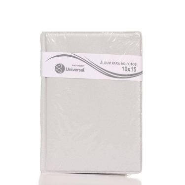 Imagem de Álbum Fotográfico 10x15 para 100 FOTOS - Prata