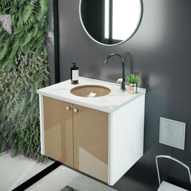 Imagem de Gabinete Fenix Le Blanc 60cm Moderno - Cris Metal
