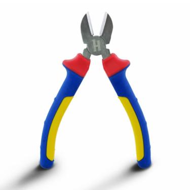 Imagem de Alicate de Corte Diagonal HK-701 21A701 6" 163mm Isolação 1000V para Fios Cabos e Arames Hikari