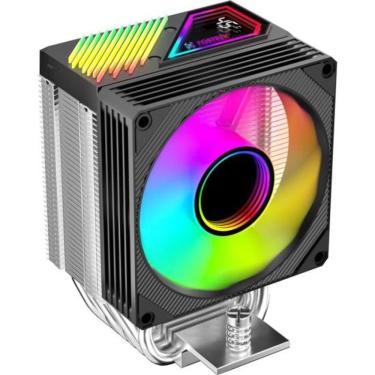Imagem de Air Cooler para Processador AC15 150W TDP com 4 Tubos de Calor Fluxo de Ar 42 CFM ARGB Fortrek