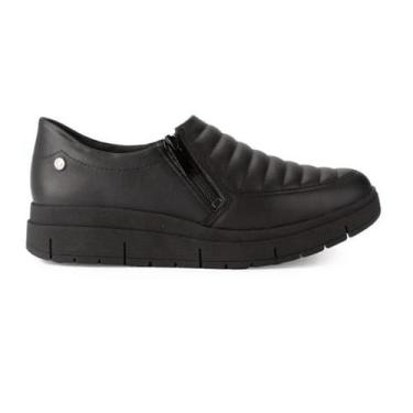 Imagem de Sapato Feminino Slip On Campesí Cp853-0001, Preto, 38