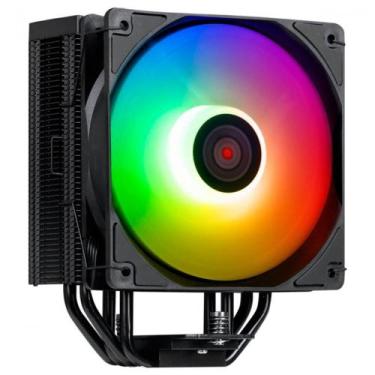 Imagem de Cooler para Processador PCYes KZ X, ARGB, AMD/Intel, 120mm, Preto - PC