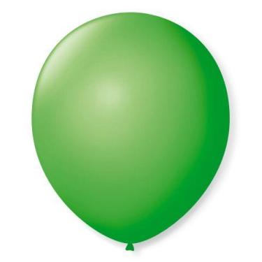 Imagem de Balão n7 50 un verde maça São Roque