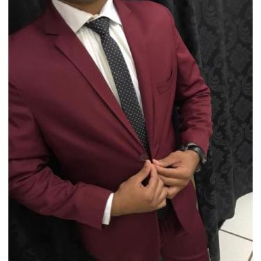 Imagem de Terno slim marsala - Via do terno 
