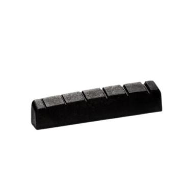 Imagem de Pestana Nut de Plástico para Violão Spirit - Modelo NE436 em Cor Preta