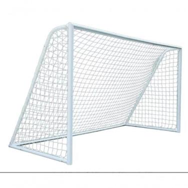 Imagem de Rede para Gol de Futsal Par Rede Gol Futsal Futebol de Salão Fio 4mm T