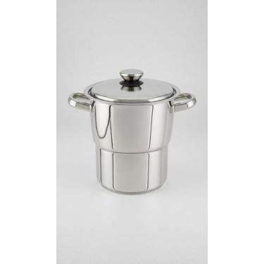 Imagem de Cuscuzeira Inox Para Indução e Gás - Congratulations Store