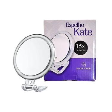 Imagem de Espelho Kate Dupla Face Aumento 15x  Com Suporte para Mesa Klass Vough
