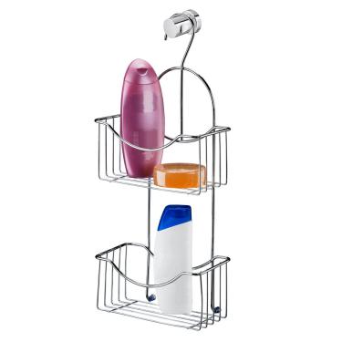 Imagem de Porta Utensílios de Banheiro para Registro Utimil em Aço Cromado 