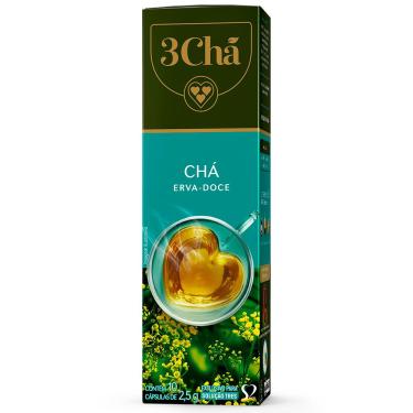 Imagem de Cápsula de Chá de Erva Doce TRES 3 Corações Caixa com 10 Cápsulas