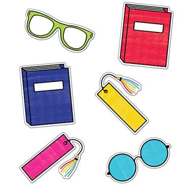 Imagem de Schoolgirl Style Recortes — Relevos coloridos para decoração de parede, decorações de armários, festas, decorações de quadro de avisos, artesanato, decoração de casa ou sala de aula (36 peças)