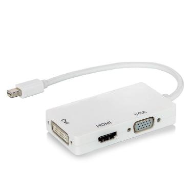 Imagem de Adaptador Mini Displayport para HDMI, VGA e DVI