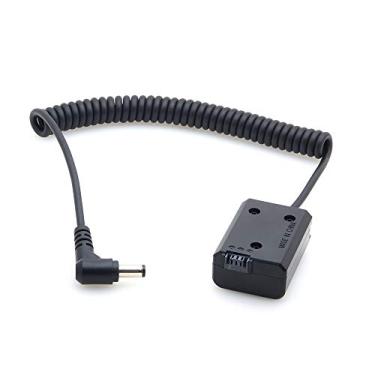Imagem de Hersmay Adaptador de cabo de alimentação de bateria NP-FW50 para conector DC para acoplador DC decodificado bateria falsa, NP-FW50 para câmera Sony A7 A7R A7S II A5100 A6000 A6100 A6300 A6400 A6500 DSC-RX10 II III IV