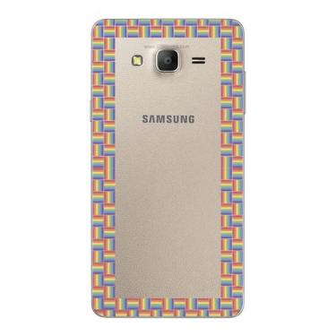 Imagem de Capa Case Capinha Samsung Galaxy  On7 Arco Iris Moldura - Showcase
