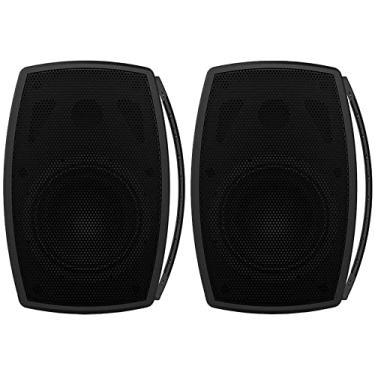 Imagem de Wave One Wod150 Par de Caixas Acústicas Outdoor e Indoor com Woofer 6,5" 150w Ip56 Uv Preto