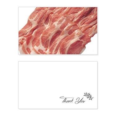 Imagem de Rolo de carne crua textura de alimentos cartão de agradecimento aniversário aniversário saudação casamento agradecimento