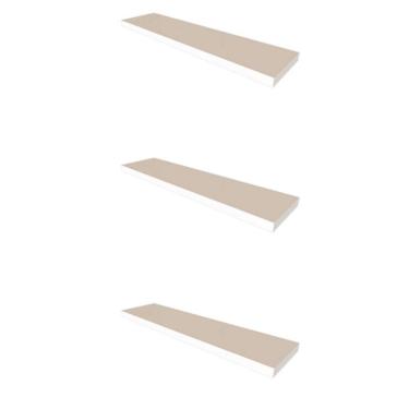Imagem de Conjunto com 3 Prateleiras Deven Branco 40 cm