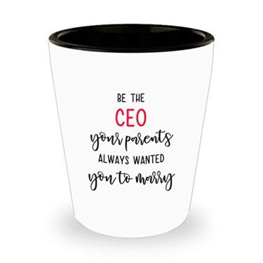 Imagem de Copo de shot CEO – ideia de de Natal