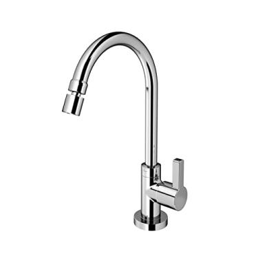 Imagem de Docol Torneira Bica Alta de Mesa para Cozinha Nova Chess Cromado - Cod.Novo: 90015207006 Cod.Antigo: 01520706