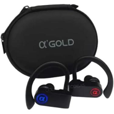 Imagem de Fone De Ouvido Bluetooth Sem Fio Gancho Esporte AGold
